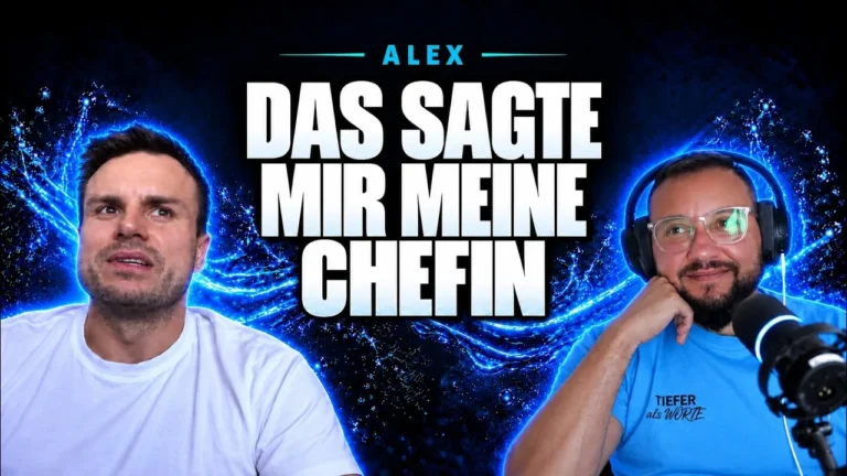 „Hören Sie auf, sich selber im Weg zu stehen" – Alex über Stille, Bühne und den Satz, der ihn wachrüttelte Alex von Dreibettzimmer und Luca Brave im Podcast Tiefer als Worte