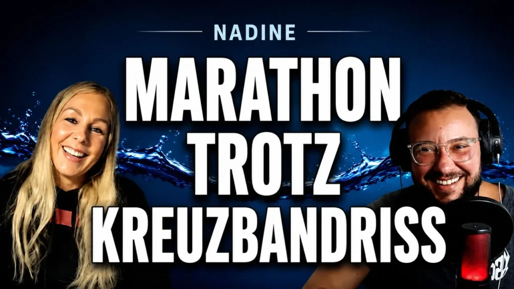 Podcastfolge: „Ich muss nicht perfekt sein, um wertvoll zu sein" – Nadine über 42 Kilometer, Eiswasser und kleine Gesten