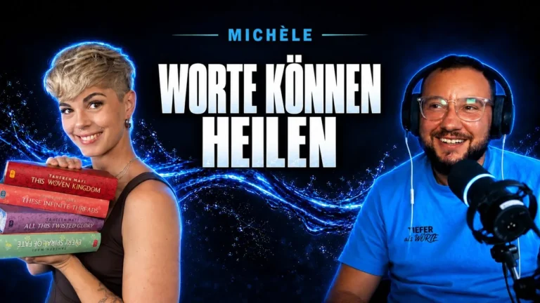 „Ich muss nicht jemand anderes sein, damit ich geliebt werde“ – Michèle über Bücher, die Badewanne und den Weg zu sich selbst